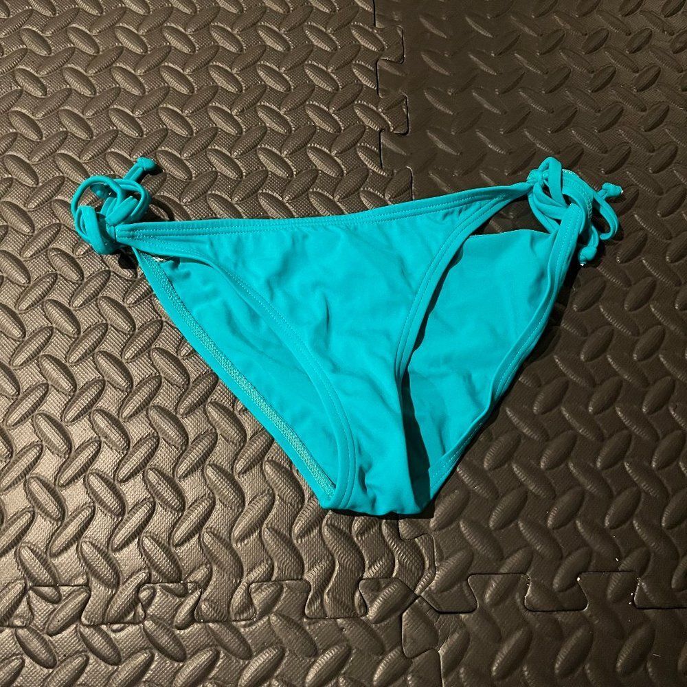 blue bikini bottoms medium
